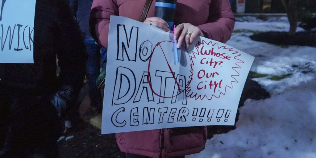 Big Tech wants more data centers. Residents in this New Jersey city said not here.