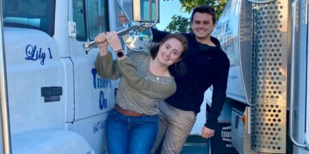 I work at my mother’s company alongside my sister. Working in the family business isn’t always easy, but I love the job security.