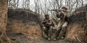 Infantry Still Fighting in Muddy Holes Despite Drones: UK Officer
