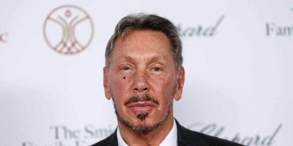 Oracle’s Larry Ellison is down an unmatched  billion this year after the plunge in software stocks