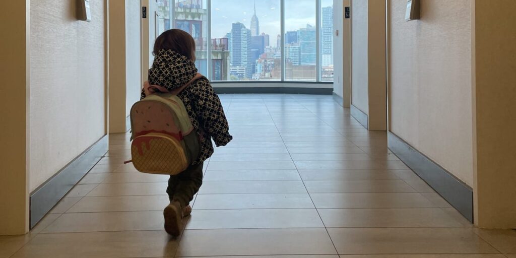 We didn’t need childcare, but we still paid ,500 to send our toddler to a program for 4 hours a week. It helped her build independence.