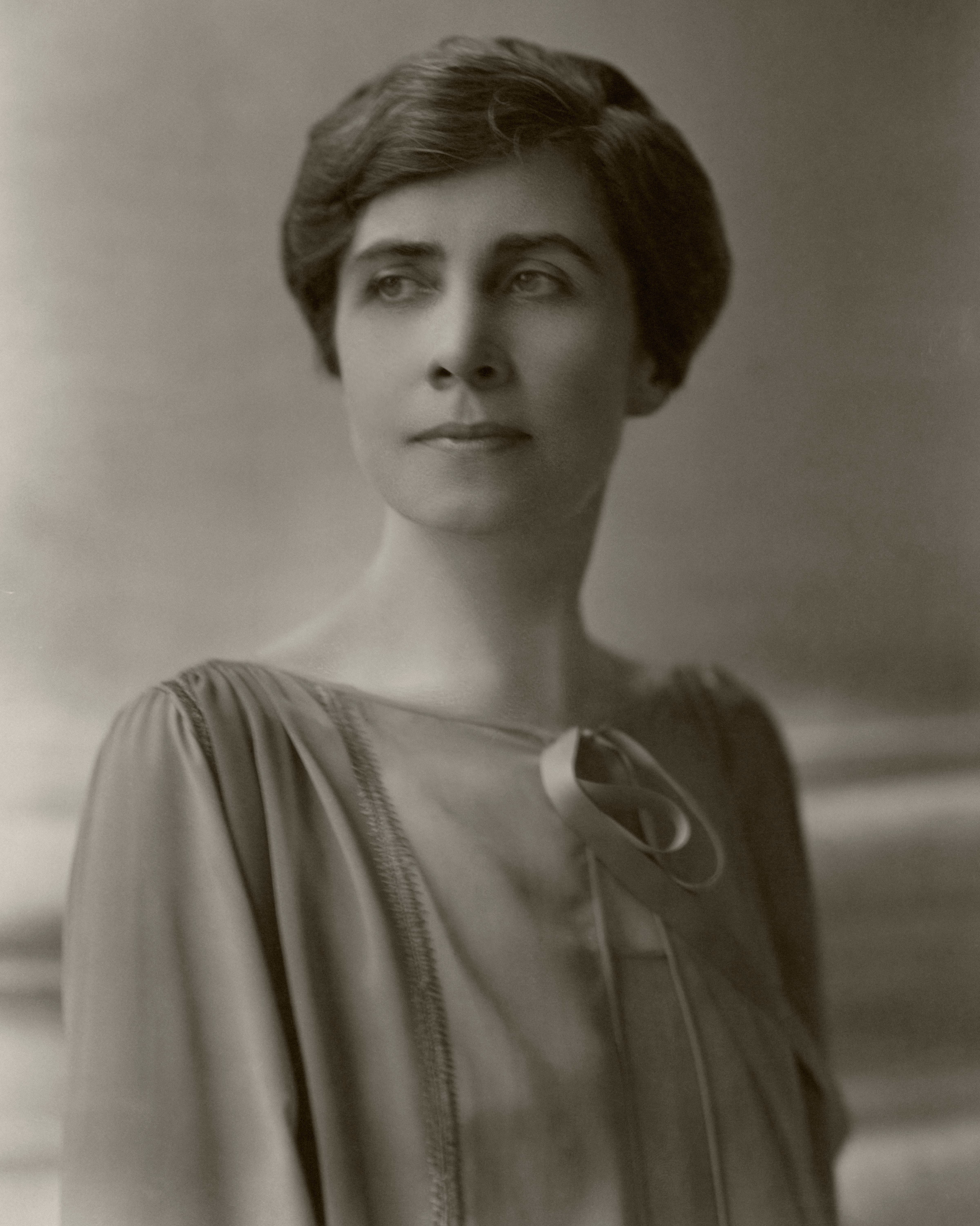Portrait of First Lady Grace Coolidge.