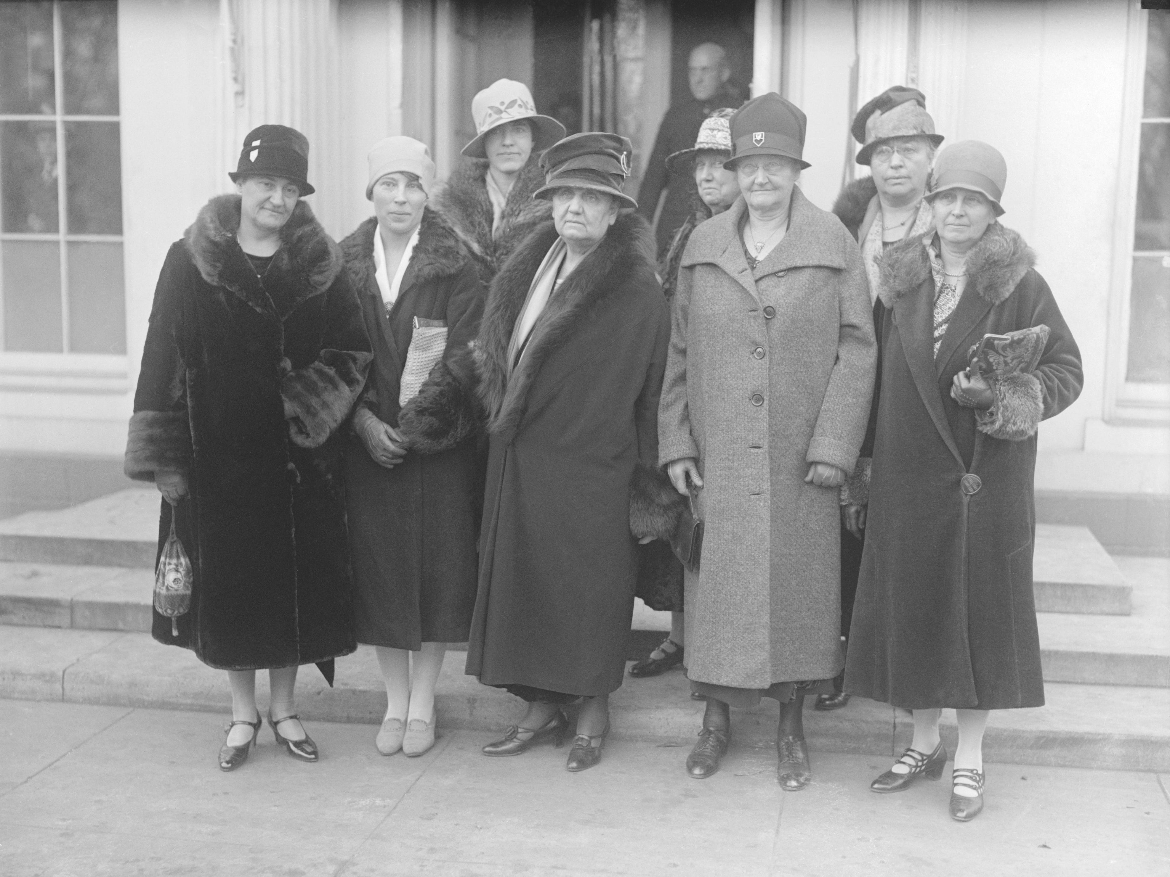 Members of the Women's International League for Peace and Freedom.