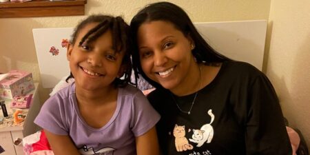 I wasn’t sure if my daughter was ready to sleep over at a friend’s on her own. I decided to join her.