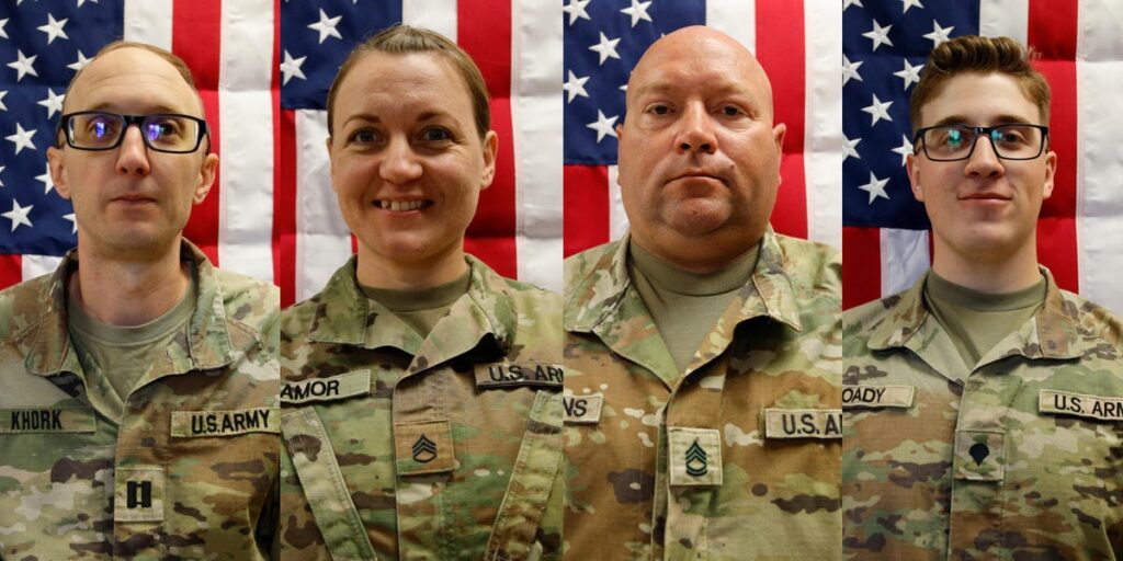 US releases names of 4 service members killed in the Iran conflict US releases names of 4 service members killed in the Iran conflict