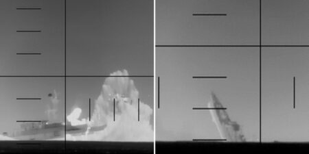 Hidden details in the video of a US submarine sinking an Iranian warship, according to a WWII expert