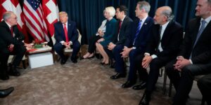 The company behind one of Trump’s oft-worn shoe brands is suing his administration over tariffs