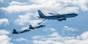 The US military says it lost a refueling aircraft in Iraq. Rescue operations are underway.