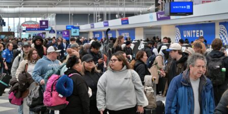 Thousands of flights across the Midwest have been canceled as a snowstorm sweeps the region