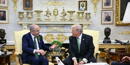 Photos show St. Patrick’s Day celebrations at the White House through the years