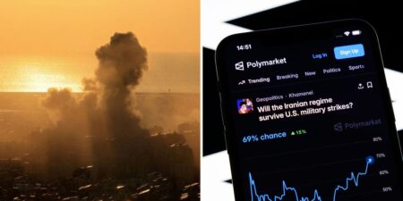 Polymarket let people bet on when Iran would strike Israel. A journalist who covered the war got death threats.