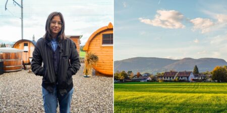 I stayed in a Swiss village to save money while backpacking Europe for 2 weeks and found a hidden gem destination