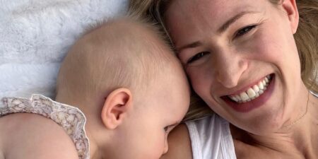 A 42-year-old thought blood in the toilet was pregnancy-related hemorrhoids. She had colorectal cancer.