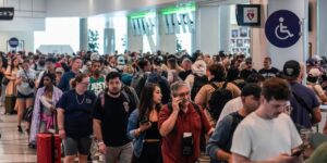 A TSA official said some US airports may be forced to close as security agents stop showing up for work