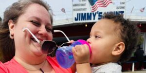 After work, I had to DoorDash to pay for our motel room. I brought my toddler with me to avoid childcare costs. After work, I had to DoorDash to pay for our motel room. I brought my toddler with me to avoid childcare costs.