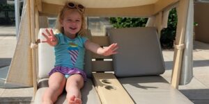 Being self-employed means working during vacations. Being a single mom means I have to do it with my toddler around. Being self-employed means working during vacations. Being a single mom means I have to do it with my toddler around.