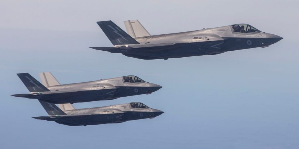 British Royal Air Force F-35 stealth fighter jets just scored their first-ever combat kill British Royal Air Force F-35 stealth fighter jets just scored their first-ever combat kill