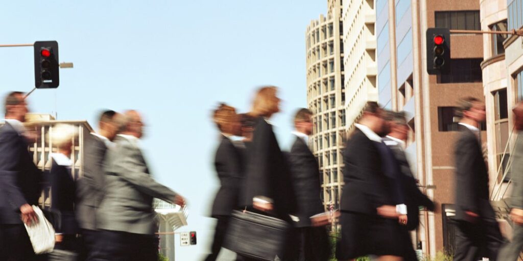 Goldman Sachs says companies are getting better at hiring — and doing less of it