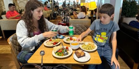 I always dreaded long travel days with my kids. Getting airport lounge access has completely changed the way my family travels.