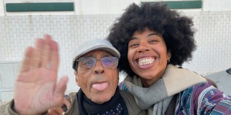 My 78-year-old grandfather visits me regularly since I moved to Portugal. I cherish our relationship.