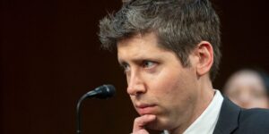 Sam Altman is stuck playing defense. It all started a week ago.