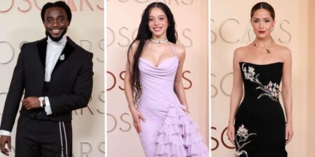 The best-dressed celebrities at the 2026 Oscars