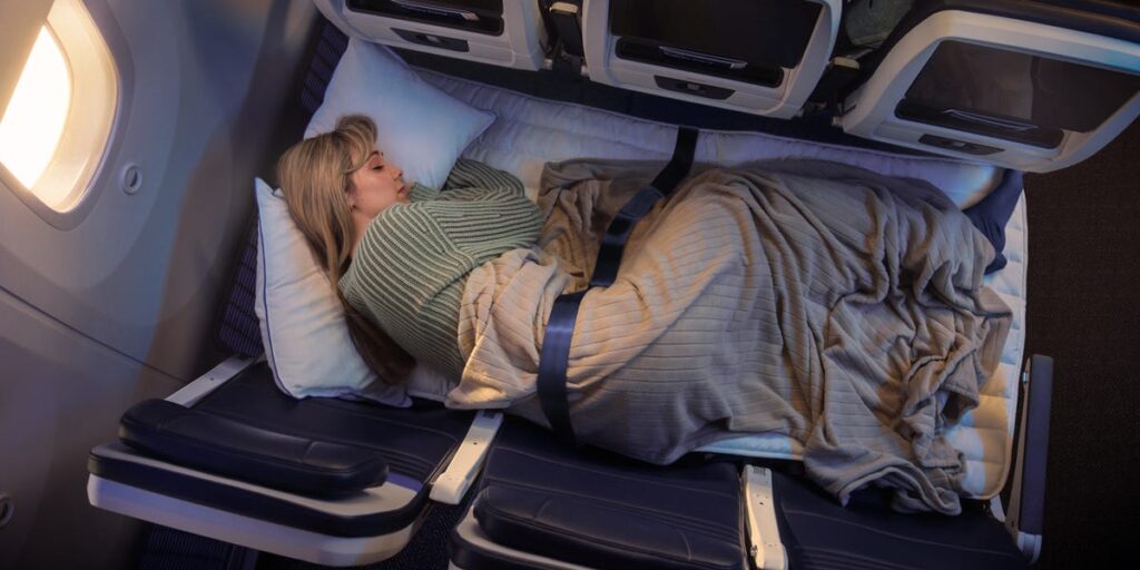 United is rolling out beds in economy. Here’s how the airline’s new ‘Relax Row’ will work.