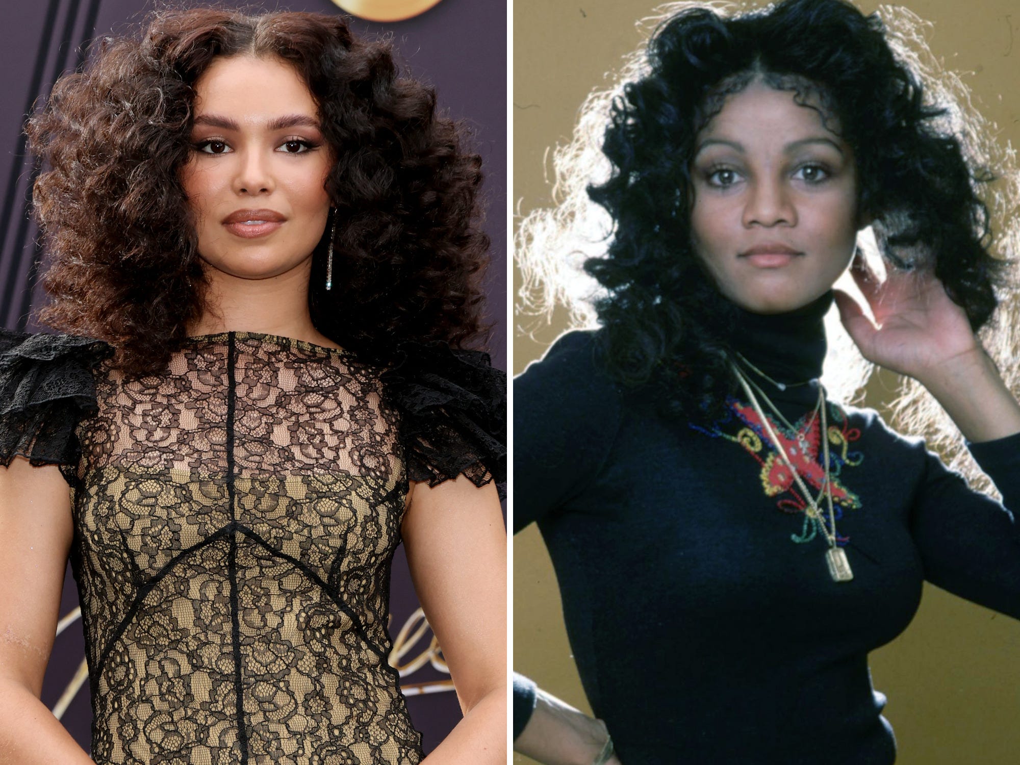 Jessica Sula and La Toya Jackson side by side