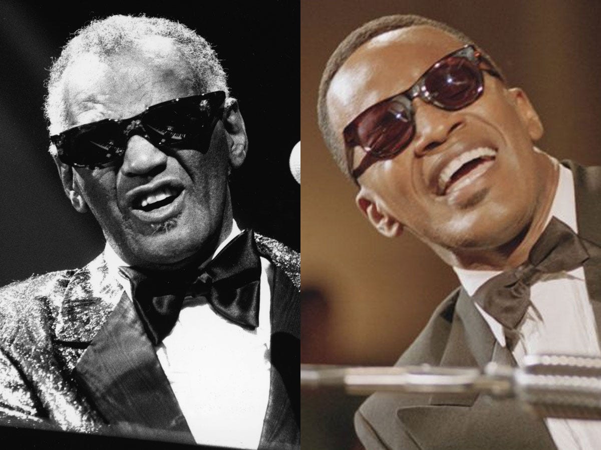 ray charles jamie foxx