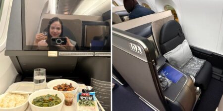I spent 11 hours in Korean Air’s business-class suites. My seat felt more private than I expected and had cool perks.