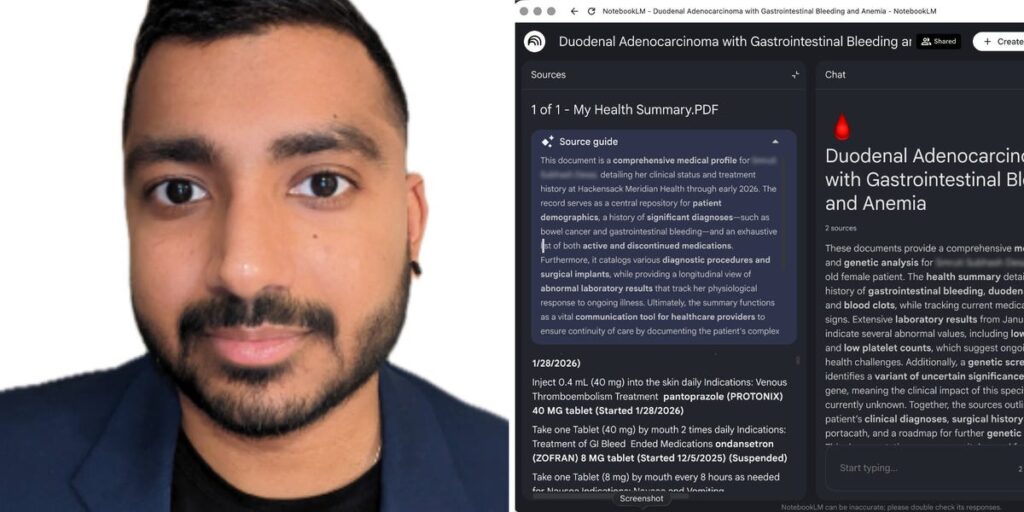I vibe coded an AI tool to help my mom fight stage 4 cancer. It helped us catch errors in her treatment and let her die with dignity.