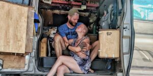 My partner and I lived in a camper van for 3 years before I had an unexpected pregnancy. It changed everything for us.