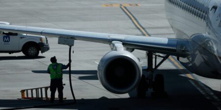 The surging price of jet fuel is hurting US airlines. Here’s how much it has cost them so far.