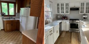 We transformed our dated, dark kitchen into a bright, open-concept space — it turned out even better than I expected
