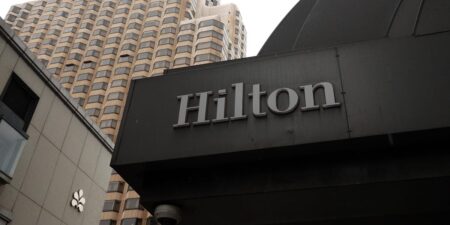 Hilton’s CEO says he sees a C-shaped economy emerging in the US