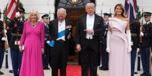 Melania Trump and Queen Camilla wore matching outfits during the royals’ White House visit. It was no accident.