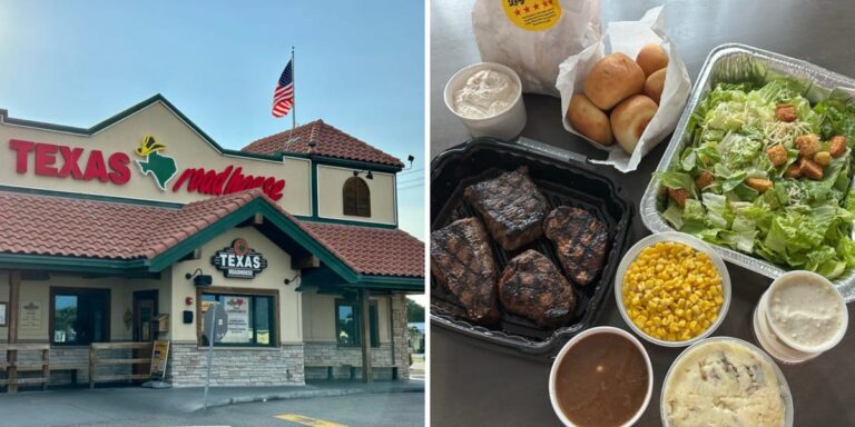 We tried Texas Roadhouse’s  ‘family pack’ deal. Between the steak and sides, it was a great value for the 4 of us.