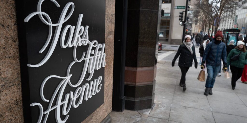 Bankrupt luxury retailer Saks plans to ditch its corporate jet