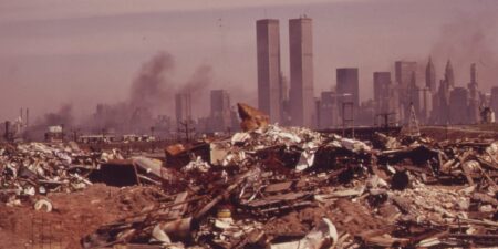 Before EPA regulations, air and water pollution shaped life across the US. See what American cities looked like then.