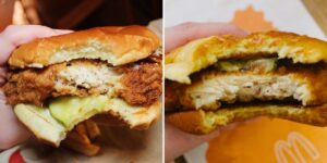 I compared Chili’s Big Crispy chicken sandwich to McDonald’s McCrispy. One was a way better value.