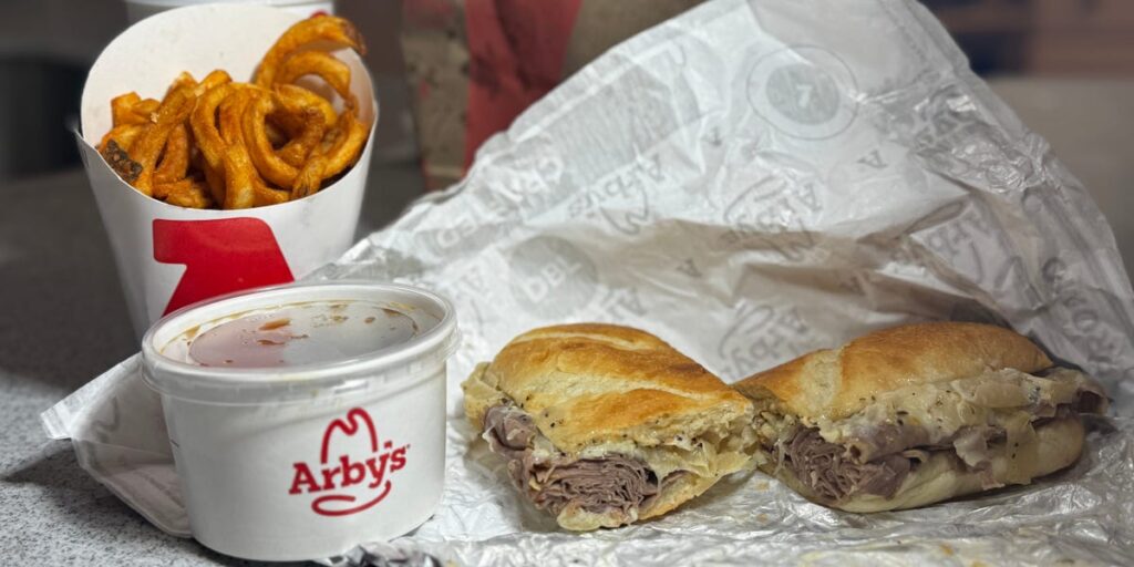 I tried Arby’s new ‘Top Chef’-approved French Dip Royale sandwich. It levels up a classic.