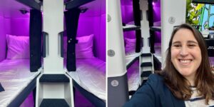 I tried an airline economy bed that’ll cost flyers 0 to use. Here’s how the ‘Skynest’ will work, and if I’d book it. I tried an airline economy bed that’ll cost flyers 0 to use. Here’s how the ‘Skynest’ will work, and if I’d book it.
