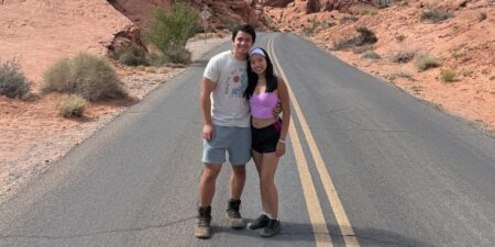 My boyfriend and I founded a company while traveling the world. A year later, it did  million in sales.