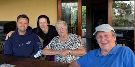 My family of 5 moved in with my parents. We pitch in with household bills and cooking, and we give each other space.