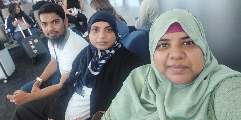 My siblings and I live all over the world, but we connect every week on a video call. Our parents taught us the value of family.