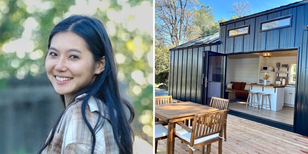She spent 0,000 on a tiny home in California. Now she rents it on Airbnb. She spent 0,000 on a tiny home in California. Now she rents it on Airbnb.