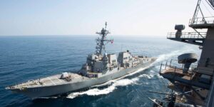 Top general shares new details on how a US destroyer shot out the engine of an Iran blockade runner