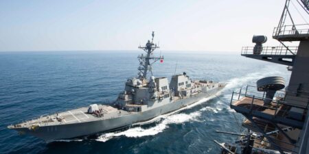 Top general shares new details on how a US destroyer shot out the engine of an Iran blockade runner