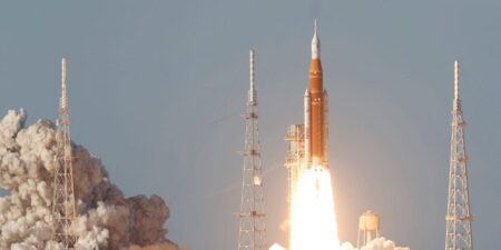 Watch the Artemis II launch that sent astronauts back to the moon for the first time since 1972