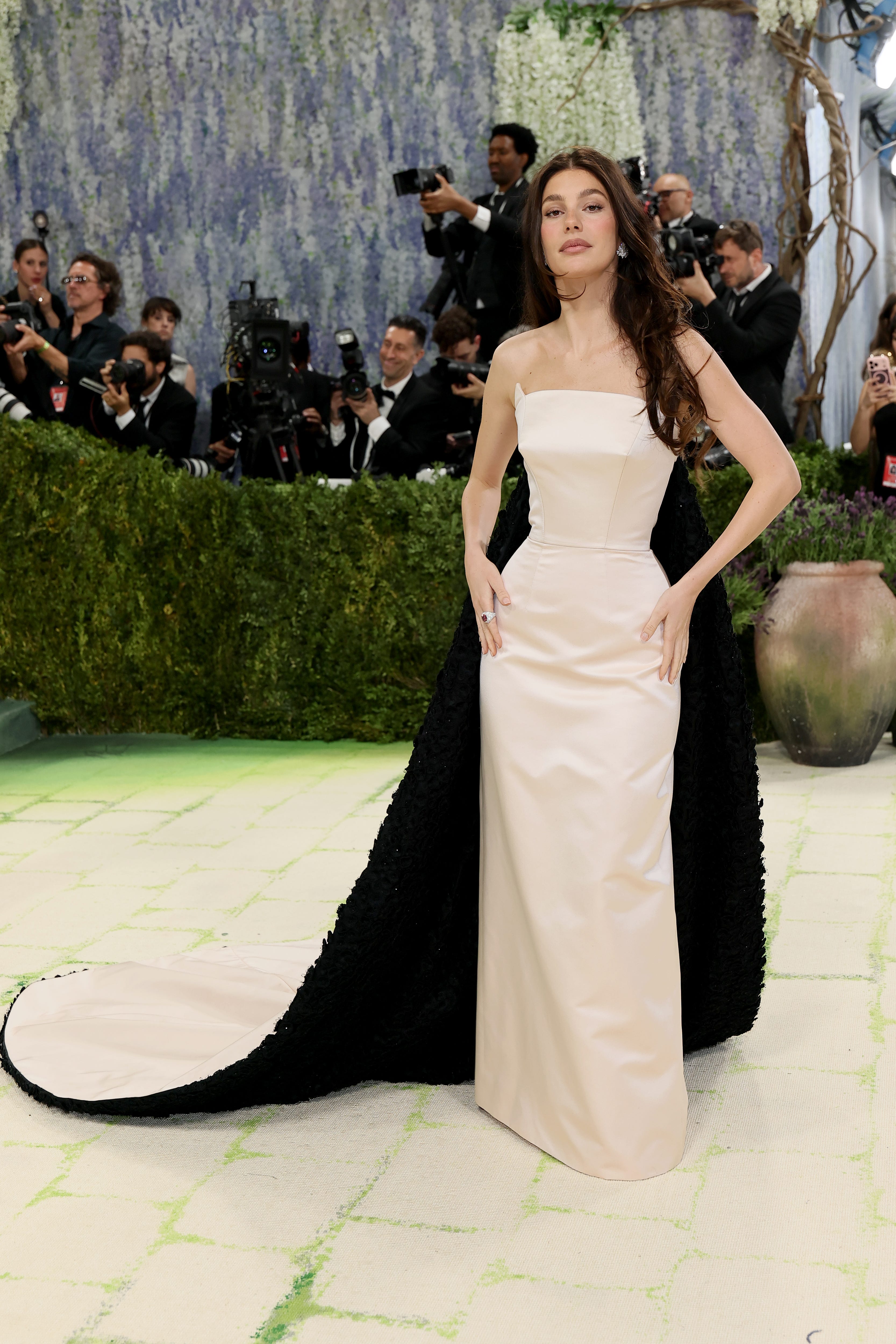 Camila Morrone attends the Met Gala in May 2026.